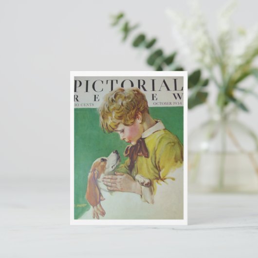  vrienden briefkaart (Staand voorkant)