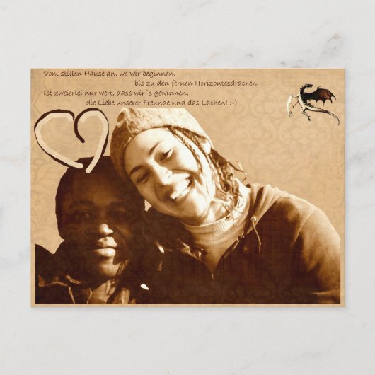 Vrienden Briefkaart (Voorkant)