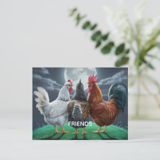 VRIENDEN  BRIEFKAART