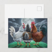 VRIENDEN  BRIEFKAART (Voorkant / Achterkant)