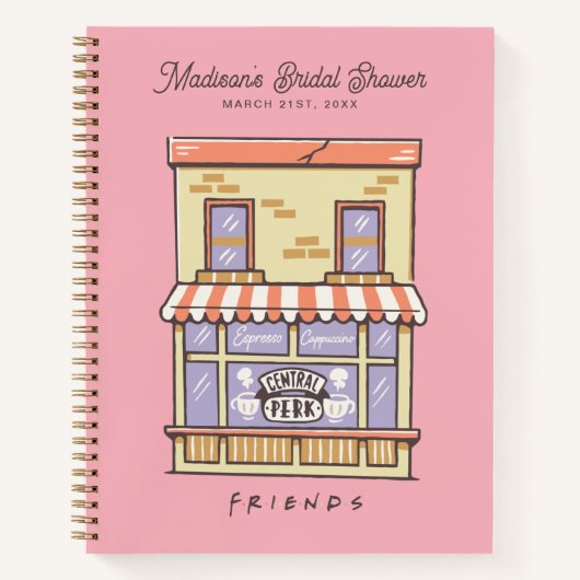 VRIENDEN™ | Bruiloft Vrijgezellenfeest Gast Gesche Notitieboek (Voorkant)