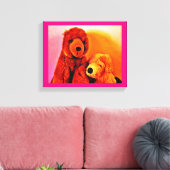 Vrienden Canvas Afdruk (Insitu (Woonkamer))