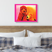 Vrienden Canvas Afdruk (Insitu (Slaapkamer))