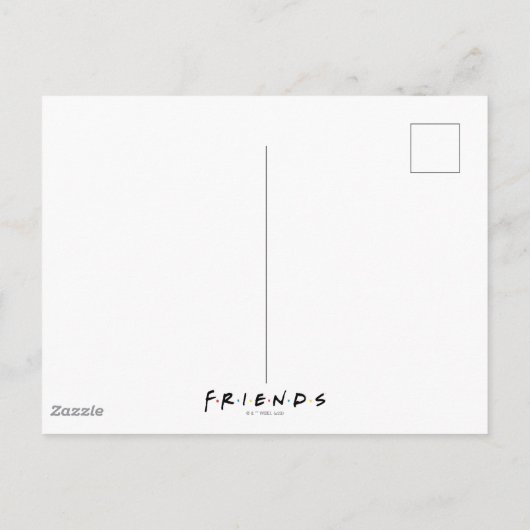 VRIENDEN™ | Central Perk Bedankt Briefkaart (Achterkant)