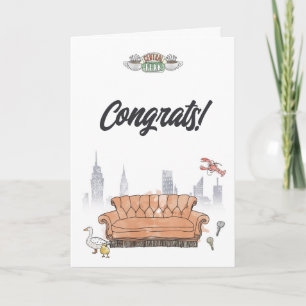 VRIENDEN™ Central Perk Gefeliciteerd Kaart