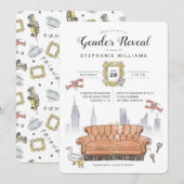 VRIENDEN™ | Central Perk Geslacht onthullen Baby s Kaart (Voorkant / Achterkant)