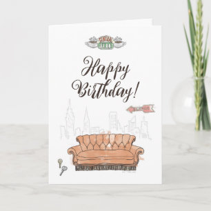 VRIENDEN™ Central Perk Verjaardag Kaart