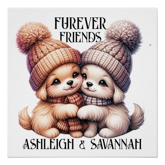 VRIENDEN / College gebonden / Afstuderen Perfect Poster (Voorkant)