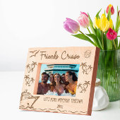 Vrienden Cruise Laten we samen herinneringen maken Gegraveerde Lijstjes