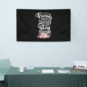 Vrienden Die Bij Elkaar Blijven Spandoek (Beurs)