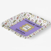 VRIENDEN™ | Die met het Afstuderen Papieren Bordje (Gebogen)