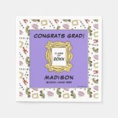 VRIENDEN™ | Die met het Afstuderen Servet (Voorkant)