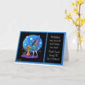 Vrienden die nooit ophouden kaart (Gele Bloem)