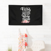 Vrienden die samen blijven spandoek (Insitu)