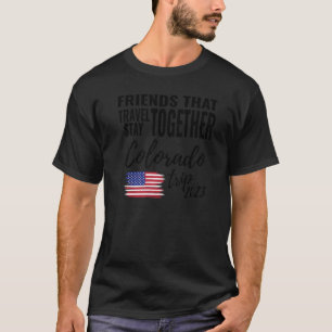 Vrienden die samen Colorado meiden reizen, reizen  T-shirt