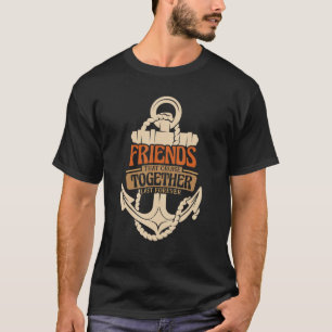 Vrienden die samen de laatste 2 jaar kruisen t-shirt