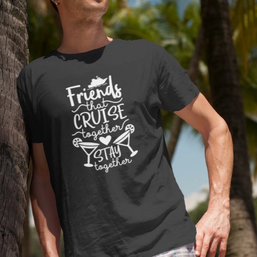 Vrienden die samen met de groep reizen t-shirt