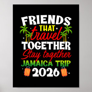 Vrienden Die Samen Reizen Jamaica Reis 2026 Poster