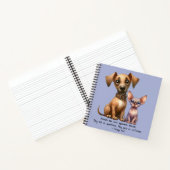 Vrienden - Dieren Notitieboek (Binnen)