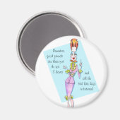 Vrienden door Goede & Slechte Haardagen Magneet (Voorkant / Achterkant)