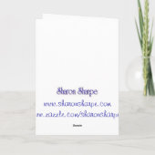 VRIENDEN DOOR SHARON SHARPE KAART (Achterkant)