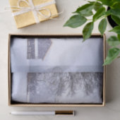 Vrienden - Een schuur en een boom in sneeuw Tissuepapier (Geschenk)