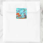 Vrienden en Anemones Stickers (Tas)