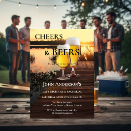 Vrienden en Bier Verlovingsfeest Uitnodiging