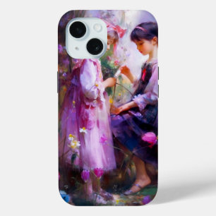 Vrienden en Bloemen 2 iPhone 15 Case