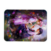 Vrienden en Bloemen 2 Magneet (Horizontaal)