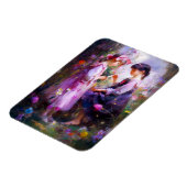 Vrienden en Bloemen 2 Magneet (Linkerzijde)