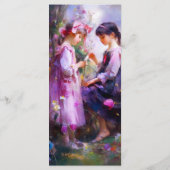 Vrienden en Bloemen 2 Menu (Achterkant)