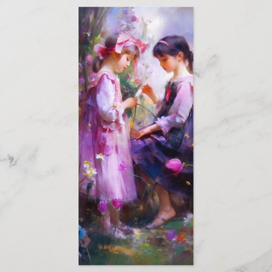 Vrienden en Bloemen 2 Menu (Achterkant)