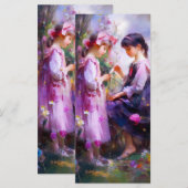 Vrienden en Bloemen 2 Menu (Voorkant / Achterkant)