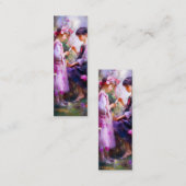 Vrienden en Bloemen 2 Mini Visitekaartje (Voorkant / Achterkant)