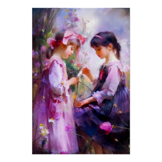 Vrienden en Bloemen 2 Perfect Poster (Voorkant)