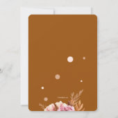 Vrienden en bloemen Bridal Shower Invitation Kaart (Achterkant)