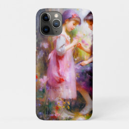 Vrienden en bloemen Case-Mate iPhone case
