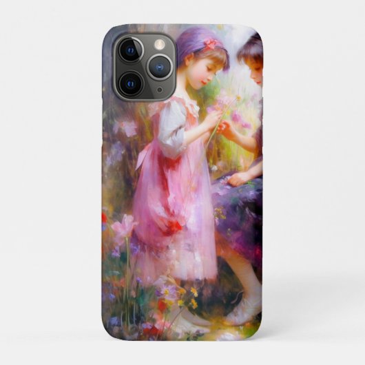 Vrienden en bloemen Case-Mate iPhone case (Achterkant)