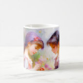 Vrienden en bloemen koffiemok (Center)