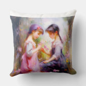 Vrienden en bloemen kussen (Achterkant)