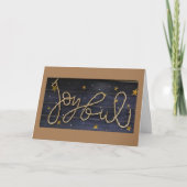 **VRIENDEN EN FAMILIE ZO VERTRAAGD** CHRISTMAS CHE KAART (Voorkant)