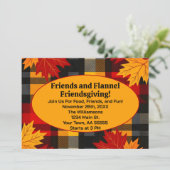 Vrienden en Flanellen Vriendendag Kabouter Kado Ui Kaart (Staand voorkant)