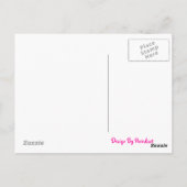 Vrienden en goudvis briefkaart (Achterkant)