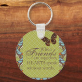 Vrienden en harten sleutelhanger (Voorkant)
