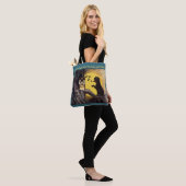 vrienden en vijanden Halloween Canvas tas (Op model)