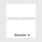 Vrienden en wijnstokers, op maat gesneden sticker (Vel)