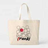 Vrienden - F2509A Grote Tote Bag (Voorkant)
