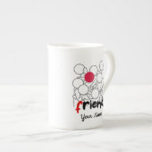 Vrienden - F2509A Porselein Kop (Voorkant rechts)