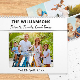 Vrienden, Familie, Goede Tijden - Foto Collage Aan Kalender